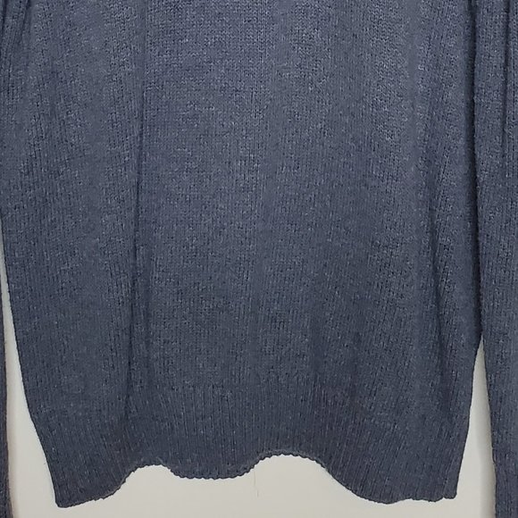 Croft and Barrow Men’s Gray Fleece Sweater SZ M - Picture 7 of 8